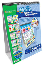 NewPath Learning Geometry and Measurement Curriculum Mastery Flip Chart Set