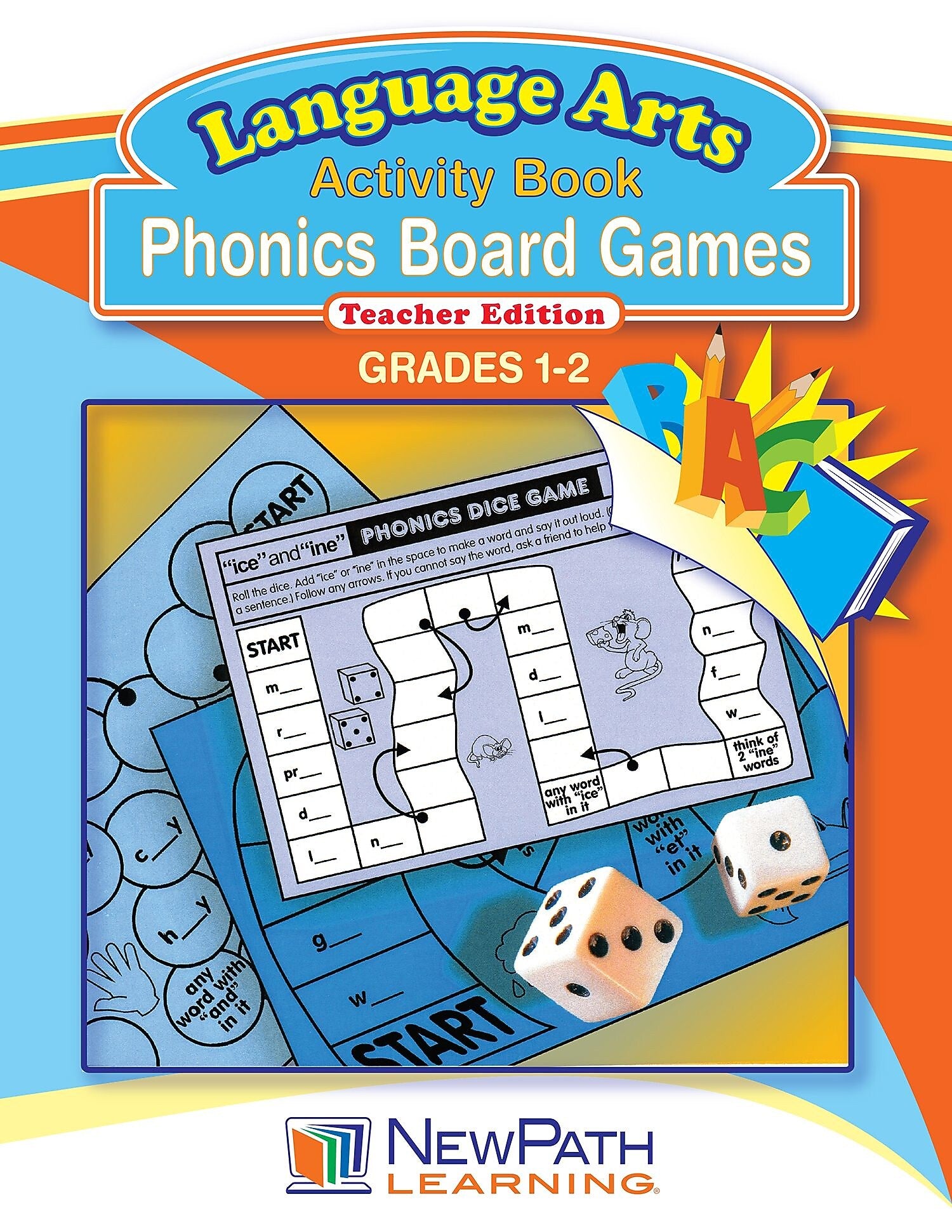 Phonics Board Games Reproducible Workbook