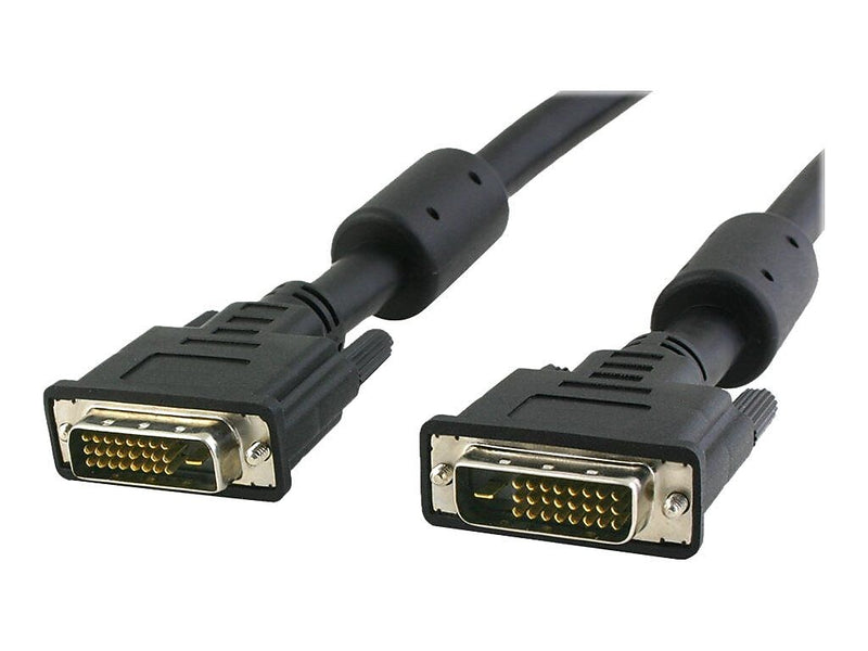 4XEM™ 15' DVI-D Dual Link Male/Male Digital Video Cable, Black