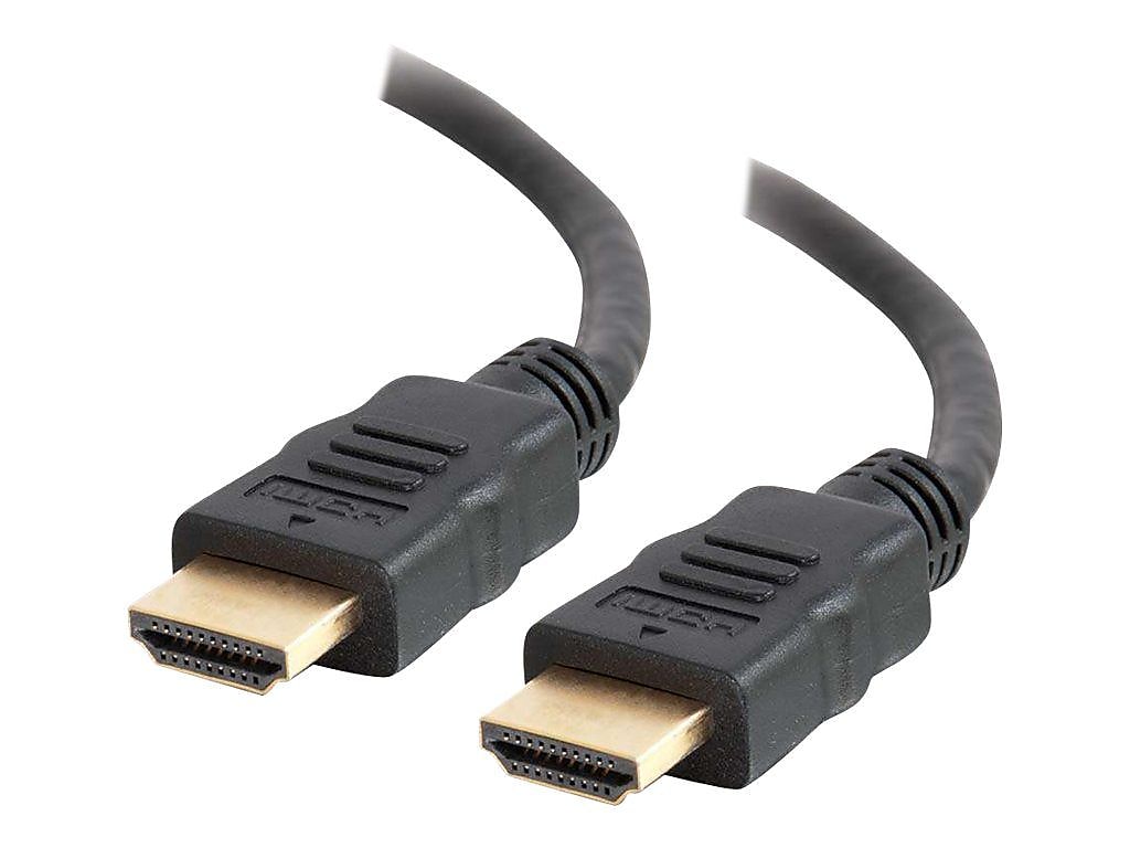 C2G 3' High Speed HDMI Cable With Ethernet, Black