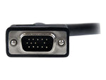 Startech® 6' Coax High Resolution HD15 Male/Male VGA Monitor Cable, Black