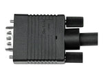 Startech® 6' Coax High Resolution HD15 Male/Male VGA Monitor Cable, Black