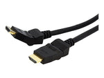 Startech® 6' 180 Deg Rotating High Speed Male/Male HDMI Cable, Black