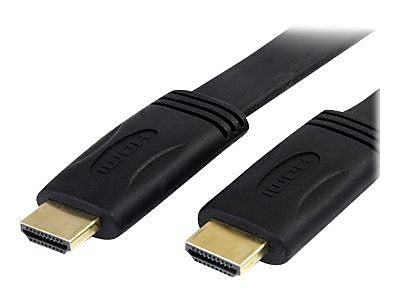 Startech® 10' Flat High Speed Male/Male HDMI Cable With Ethernet