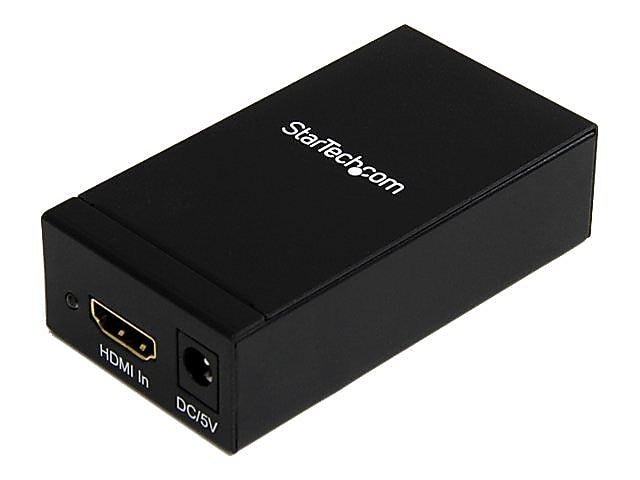 StarTech HDMI/DVI To DisplayPort Female Active Converter, Black (HDMI2DP)