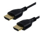Startech® 3' Slim High Speed Male/Male HDMI Cable With Ethernet