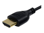 Startech® 3' Slim High Speed Male/Male HDMI Cable With Ethernet