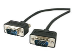 Startech® 10' Thin Coax High Resolution HD15 Male/Male VGA Monitor Cable, Black
