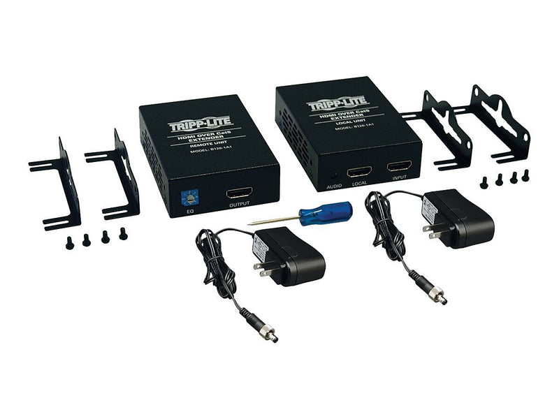 Tripp Lite B126-1A1 HDMI Over Cat5/Cat6 Active Extender Kit, Black
