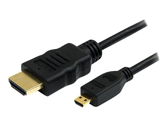 StarTech HDMIADMM6 6' HDMI Audio/Video Cable, Black
