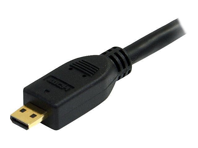 StarTech HDMIADMM6 6' HDMI Audio/Video Cable, Black