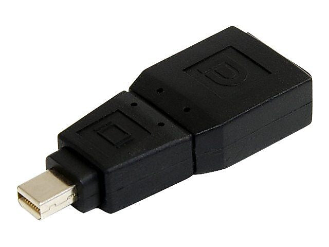 Startech® Mini DisplayPort To DisplayPort Male/Female Adapter Converter
