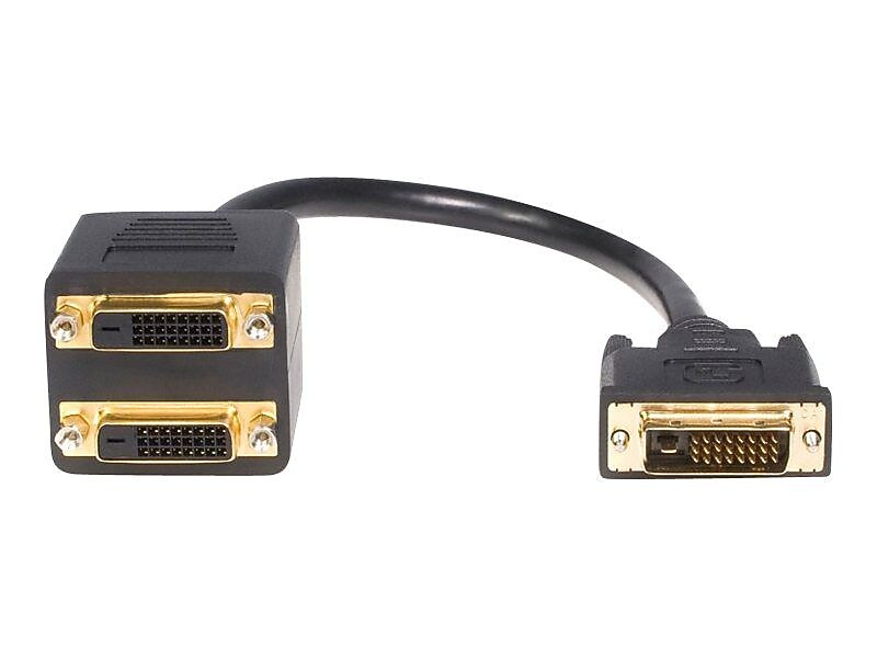 Startech 1' DVI-D To 2x DVI-D Male/Female Digital Video Splitter Cable
