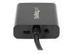 StarTech HDMI To VGA Video Adapter Converter With Audio, Black