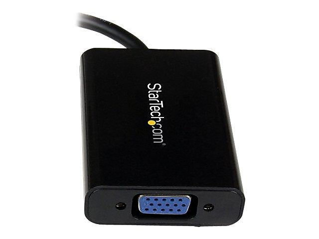 StarTech HDMI To VGA Video Adapter Converter With Audio, Black