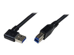 Startech® 3.3' SuperSpeed Type A Male To Type B Male USB 3.0 Cable, Black