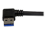 Startech® 3.3' SuperSpeed Type A Male To Type B Male USB 3.0 Cable, Black