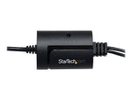 StarTech 6' USB 2.0 2-Port FTDI Type A Male To DB9 Male RS232 Serial Adapter Cable, Black