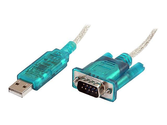 StarTech 3' USB To RS232 DB9 Serial Adapter Cable