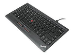 Lenovo ThinkPad Compact USB Keyboard with TrackPoint Wired Gaming, Black (0B47190)