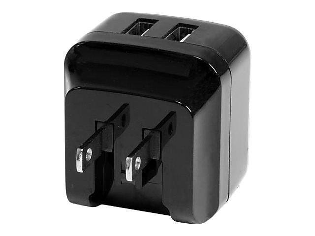 StarTech Dual-Port USB Wall Charger For iPad/ iPhone