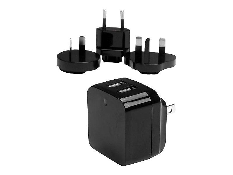 StarTech Dual-Port USB Wall Charger For iPad/ iPhone