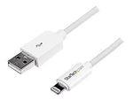 StarTech 4 Pin USB Cable for All iPhones, White (USBLT3MW)