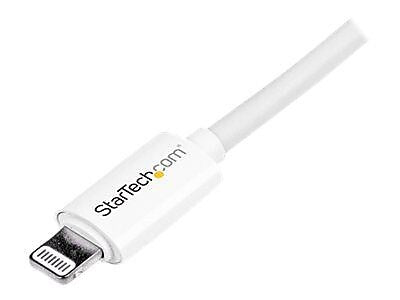 StarTech 4 Pin USB Cable for All iPhones, White (USBLT3MW)