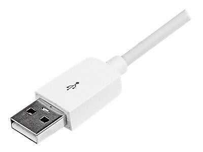 StarTech 4 Pin USB Cable for All iPhones, White (USBLT3MW)