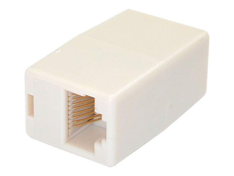 StarTech Cat5e RJ45 Modular Inline Network Coupler, Beige
