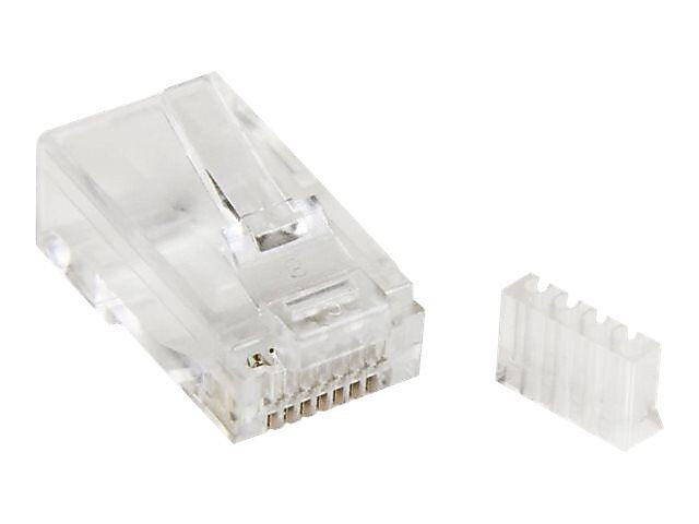 Startech® Cat 6 RJ45 Solid Wire Modular Inline Coupler, Clear