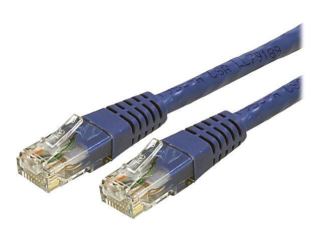 StarTech 20' Cat 6 Molded RJ-45 Male/Male Patch Cables, Blue