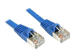 StarTech® 6 ft Cat5e Blue Snagless Shielded RJ45 F/UTP Cat 5e Patch Cable - 6ft Patch Cord