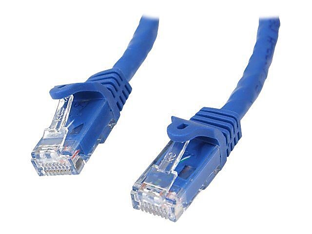 Startech® 15' Cat 6 Snagless RJ-45 Male/Male Patch Cable, Blue7
