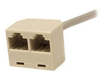 StarTech RJ45 to RJ45 Audio/Video Splitter, Female to Male, Gray (1106853)