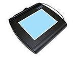 Topaz® SignatureGem® LCD 4x5 T-LBK766SE-BHSB-R Dual Serial/USB Backlit Higher Speed Edition (SE) Electronic Signature Pad