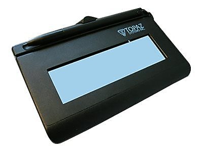 Topaz® SigLite® LCD 1X5 T-LBK460-B-R Virtual Serial via USB Backlit Electronic Signature Pad