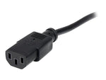 Startech® 20' NEMA5-15P To C13 Standard Computer Power Cord, Black