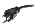 Startech® 15' NEMA5-15P To IEC 60320 C13 Standard Computer Power Cord, Black