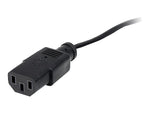 Startech® 15' NEMA5-15P To IEC 60320 C13 Standard Computer Power Cord, Black