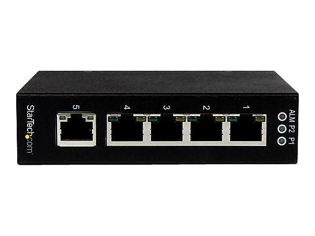 StarTech 5-Port Gigabit Ethernet Unmanaged Switch, Black (IES51000)