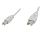 C2G® 16.4' USB 2.0 A To B Cable, White