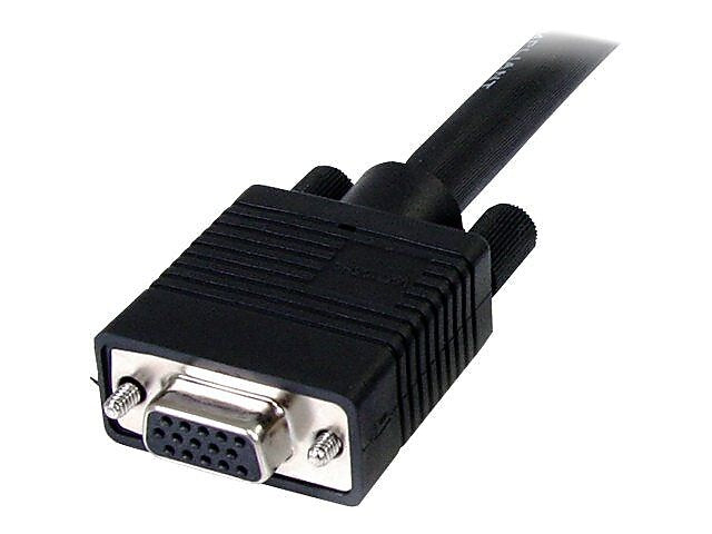 Startech® 15' Coax VGA Male/Female Monitor Extension Cable, Gray