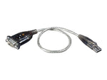 Aten 1.3' Type A Male USB To DB-9 Male Serial RS-232 Converter  (UC-232A)