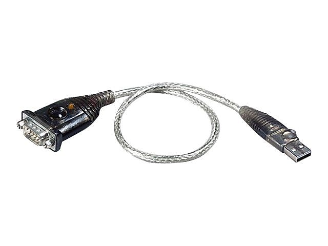 Aten 1.3' Type A Male USB To DB-9 Male Serial RS-232 Converter  (UC-232A)