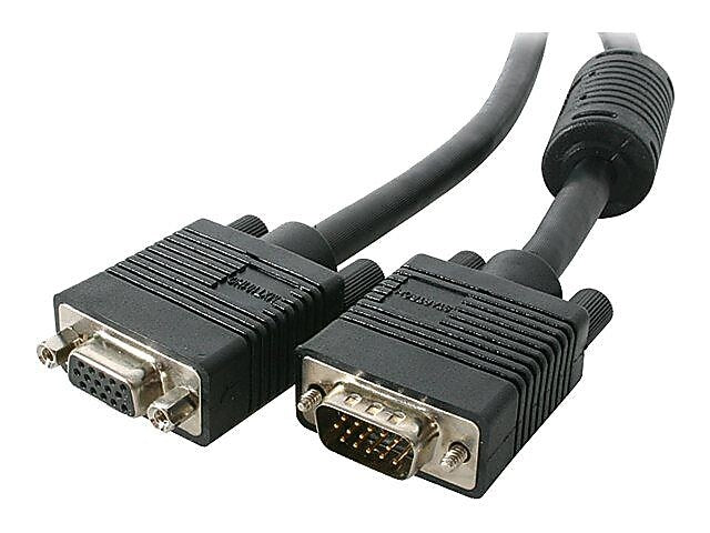 Startech® 6' Coax High Resolution HD15 Male/Female VGA Monitor Extension Cable