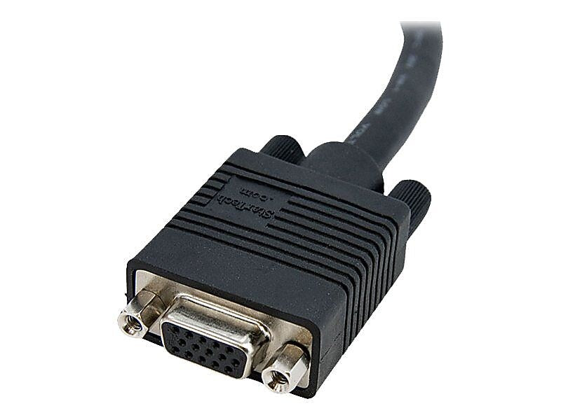 Startech® 6' Coax High Resolution HD15 Male/Female VGA Monitor Extension Cable