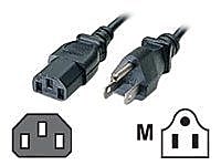 C2G 10' NEMA 5-15P to IEC320C13 Universal Power Cord, Black