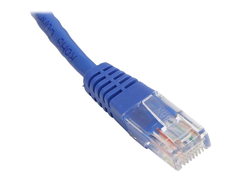 Startech® 25' Cat 5e Molded RJ-45 Male/Male Patch Cable, Blue