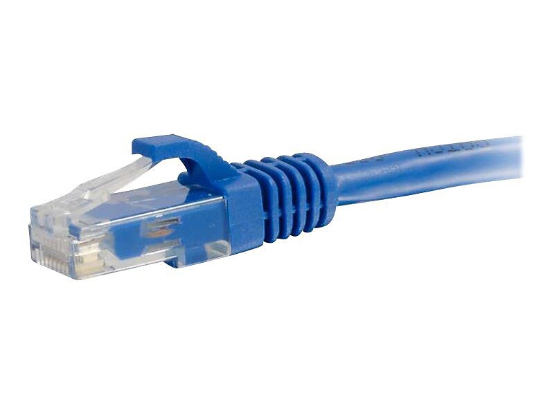 C2G® 25' CAT6 Snagless Unshielded (UTP) RJ-45 Male/Male Network Patch Cable, Blue